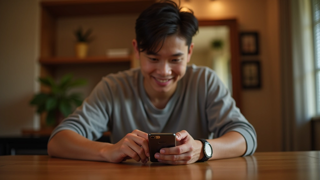 Person setting phone down on table before evening dinner, symbolic gesture of disconnecting from work